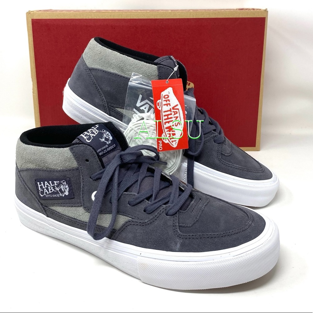VANS Half Cab Pro Periscope Suede Grey Men Sneaker - Picture 4 of 10